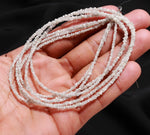 Load image into Gallery viewer, Natural White Rough Diamond Beads, Raw Form White Diamond Nuggets Beads, Jewelry Making Natural Diamonds, Loose Wholesale Diamond, 2-3 MM
