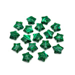 Load image into Gallery viewer, Hand Carved Malachite Star Beads: Faceted 10mm Briolettes