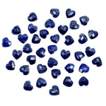 Load image into Gallery viewer, Natural Sodalite Heart Shape Beads, AAA Sodalite Faceted Heart Carving Beads, Loose Blue Heart For Jewelry Making, Heart Charms Beads, 8 MM