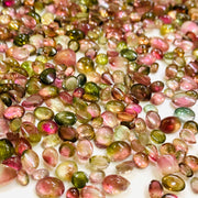5,10,15,20,25pcs Attractive AAA Quality 100% Natural Bio Tourmaline Mix Shape Cabochons, Loose Gemstone, Gemstone For Jewelry 4-8 mm