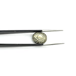 Load image into Gallery viewer, Natural Pyrite Evil Eye Beads, Hand Carved Gemstone Beads, Loose Oval Eye Beads, Pyrite Evil Eye Charm Beads, Loose Carving Beads 10X12 MM