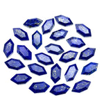Load image into Gallery viewer, Lapis Lazuli Hexagon Shape Gemstone Beads, New Fancy Shape Charms For Jewelry, 7X14 Geometrical Gemstone Beads, Wholesale Carving Beads