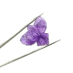 Load image into Gallery viewer, AAA Purple Amethyst Eagle Shape Carved Stone, Natural Amethyst Hand Carved Eagle Shape Gemstone, Jewelry Making, Bird Shape Carving, 30 MM
