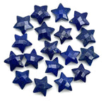 Load image into Gallery viewer, Lapis Lazuli Star Shape Briolettes, Natural Lapis Lazuli Faceted Star Charms, Wholesale Loose Beads for Jewelry, 12 MM, Hand Carved Beads