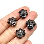 Load image into Gallery viewer, Natural Smokey Quartz Dog Paw Carving, AAA+ Quality Gemstone Paw Carving, 13 MM Little Paw Charm, Gift For Dog Lover, Dog Pendant For Gift