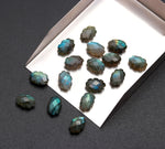 Load image into Gallery viewer, Natural Labradorite Clouds Shape Beads, Faceted Flashy Labradorite Cloud Shape Beads, Carved Cloud Shape Charms, 12 MM, Loose Briolettes