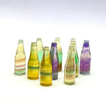 Load image into Gallery viewer, AAA+ Natural Fluorite Mini Bottle Carving Beads, Colorful Bottle Shape Carved Gemstone, Jewelry Making Charms, 7X21 MM Miniature Carvings