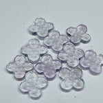 Load image into Gallery viewer, 1,2,3,4 Pcs Natural pink amethyst Hand Carved Flower Shape, Carved Flower Shape Gemstone For Jewellery, Flower Shape Gemstone, 14mm