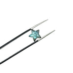 Load image into Gallery viewer, AAA Hand Carved Labradorite Stars Shape Briolette, Flashy Labradorite Flower Carved Star Beads, 10 MM Loose Star Charms for Jewelry Making