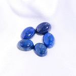 Load image into Gallery viewer, Natural Lapis Lazuli Oval Shape Beads, Blue Lapis Smooth Gemstone Beads, Loose Carving Beads, Oval Charms for Jewelry Making 12X16 MM