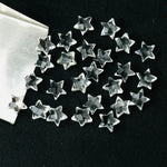 Load image into Gallery viewer, Cute Natural Crystal Quartz Stars Shape Briolettes, AAA Clear Crystal Faceted Star Shape Beads, Jewelry Making Loose Gemstones, 8 MM