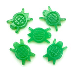 Load image into Gallery viewer, AAA Chrysoprase Handmade Turtle Carving, Green Chrysoprase Turtle Shape Gemstone, 16 MM Loose Gemstones, Harmony in Stone, Healing Beads