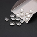 Load image into Gallery viewer, Cute Crystal Quartz Clouds Shape Beads, Faceted Clear Quarz Cloud Shape Beads, Carved Cloud Shape Charms, 12 MM, Loose Carved Briolettes
