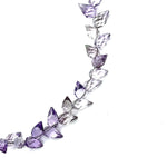 Load image into Gallery viewer, Natural Pink Amethyst Faceted Drop Shape Beads, 6X8 mm Teardrop Beads, Jewelry Making Side Cut Wholesale Earrings Beads 4 Inch Strand