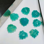 Load image into Gallery viewer, 2,5,6,7,8,9,10 pcs Natural Amanzonite Hand Carved Heart Shape, Carved Heart Shape Gemstone For Jewellery, Heart Shape Carving 10 mm