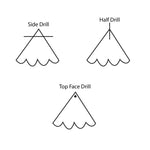 Load image into Gallery viewer, 2,3,4,5 pcs AAA Quality 100% Natural Flouride Fancy Shape Carved Gemstone, Fancy Shape Carving, Carved Gemstone For Jewellery 14 mm