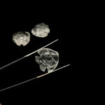 Load image into Gallery viewer, Natural Crystal Fish Shape Stone, Clear Crystal Fish Hand Carved Beads, Marine Fishes, Gemstone Fishes 16X17 MM, Carved Fish Pendant