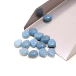 Load image into Gallery viewer, Natural Blue Opal Leaf Shape Briolette's, Hand Carved Blue Opal Leaf Shape Beads, Wholesale Loose Leaves Charms for Jewelry Making, 10 MM