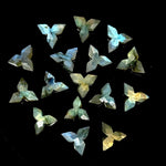 Load image into Gallery viewer, Flashy Labradorite Ninja Star Carving Beads, Labradorite Ninja Star Shape Gemstone Beads, 12 MM Jewelry Making Star Shape Briolette Beads