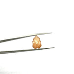 Load image into Gallery viewer, Peach Moonstone Leaf Shape Carving Beads, 9X13 MM Peach Moonstone Gemstone Briolette's, Leaves Shape Faceted Gemstone For Jewelry Making