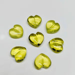 Load image into Gallery viewer, 2,3,4,5,6 pcs 100% Natural Lemon Quartz  Heart Shape Gemstone, Natural Heart Shape Gemstone, Gemstone for Jewlery, 11 mm (Approx)