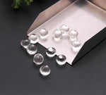 Load image into Gallery viewer, Natural Crystal Quartz Onion Shape Beads, Hand Carved Faceted Onion Shape Briolette's, Clear Crystal Onion Carving For Jewelry Making, 8 MM