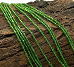 Load image into Gallery viewer, Natural Chrome Diopside Box Shape Beads, Dark Green Chrome Gemstone Beads, 2 MM Cube Shape Faceted Beads for Jewelry Making, 13 Inch Strand