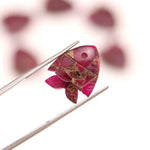 Load image into Gallery viewer, Pink Turquoise Fish Shape Beads ~ Hand Carved Mohave Turquoise Fish Gemstone Charms ~ Jewelry Making Loose Wholesale Beads, 15X18 MM