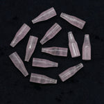Load image into Gallery viewer, Tiny Natural Rose Quartz Bottle Carving, Bottle Shape Carved Gemstone, Jewelry Making Charms, 7X21 MM Chakra Healing Gemstone Beads