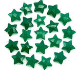 Load image into Gallery viewer, Natural Green Onyx Star Shape Briolettes, Carved Star Shape Beads, Green Onyx Faceted Star Charms, Wholesale Loose Beads for Jewelry, 12 MM