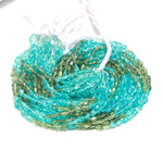 Load image into Gallery viewer, Natural Blue &amp; Green Apatite Oval Shape Beads, Smooth Apatite Oval Beads, 6-7 MM Oval Beads, Jewelry Making Wholesale Beads, Craft Supplies