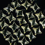 Load image into Gallery viewer, Natural Lemon Quartz Ninja Star Shape Carving Beads, Ninja Star Shape Gemstone Beads, 11X15 MM Jewelry Making Beads, Star Shape Briolettes