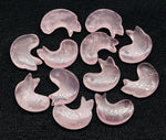 Load image into Gallery viewer, Natural Rose Quartz Dolphin Carving, Hand Carved Dolphin Shape Gemstone, 15 MM, Feminine Energy Fish Charm Healing Crystal, Carved Beads
