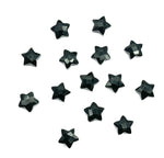 Load image into Gallery viewer, AAA Black Onyx Star Shape Briolette's, Natural Black Onyx Faceted Carved Star Shape Beads, Loose Star Gemstone, Star Carvings 8 MM