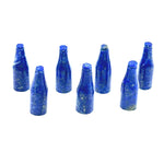 Load image into Gallery viewer, Natural Lapis Lazuli Bottle Carving Beads, Vine Bottle Shape Carved Gemstone, Jewelry Making Charms, 7X21 MM Lapis Tiny Healing Pendants