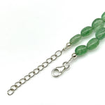 Load image into Gallery viewer, Natural Green Strawberry Necklace, Strawberry Gemstone Beaded Necklace, 925 Sterling Silver Handmade Jewelry, Healing Necklace, Gift for her