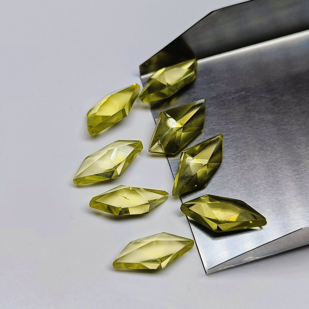 10 pcs set 100% Natural spindle Shape Gemstone, Natural spindle Shape Gemstone, Gemstone for Jewlery, 10X5-15X7 mm (Approx)