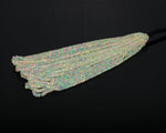 Load image into Gallery viewer, Ethiopian Opal Rondelle Beads: Flashy White Opal Jewelry, 3-5.5mm