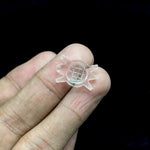 Load image into Gallery viewer, Natural Crystal Quartz Turtle Shape Carving, AAA Clear Crystal Turtle Shape Gemstone, 16 MM Loose Gemstones, Harmony in Stone, Healing Stone
