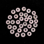 Load image into Gallery viewer, Natural Rose Quartz Donut Shape Carving, AAA Pink Quartz Donut Shape Beads, Loose Donut Shape Charm Beads, Energy Healing Stones, 6 MM