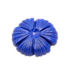 Load image into Gallery viewer, Lapis Lazuli Flower Shape Carving, Natural Lapis Flower Shape Gemstone Beads, 35 MM Reiki Healing Crystal Gifts