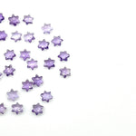 Load image into Gallery viewer, Tiny Natural Pink Amethyst Stars, Pink Amethyst Star Shape Beads, 6 MM Star Shape Gemstone for Jewlery &amp; Cafts, 6 Sides Carving Star Beads