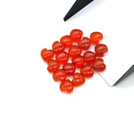 Load image into Gallery viewer, Natural Carnelian Heart Shape Briolette's, Orange Carnelian Smooth Heart Shape Beads, Loose Gemstones, 8 MM Heart Charms for Jewelry