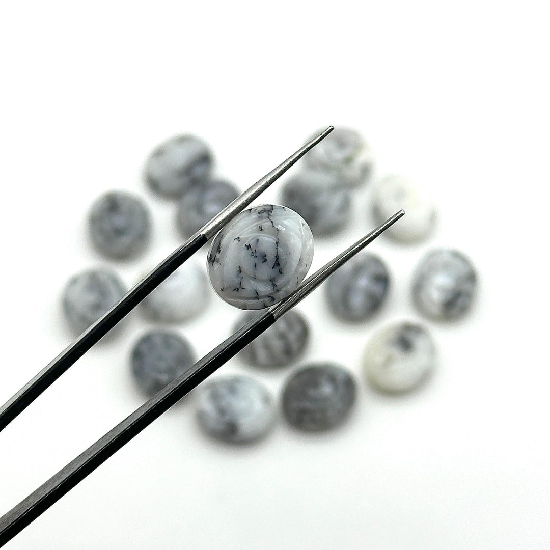 Amazing Howlite Evil Eye Shape Briolettes, AAA Howlite Eye Shape Carved Beads, Evil Eye Hand Carved Gemstone Beads, 12 MM, Eye Charms Beads