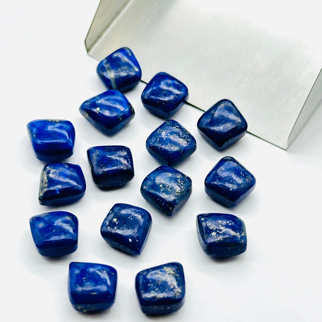 Natural Lapis Lazuli Smooth Leaf Shape Beads, Blue Lapis Hand Carved Fancy Shape Briolette's, Leaf Carving Loose Gemstone Beads, 8X10 MM