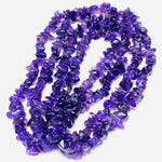 Load image into Gallery viewer, AAA quality 100% Natural Amethyst Chip shape beads, 16" inch strand, Amethyst Chip Shape gemstone for Jewellery, 4 mm