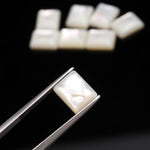 Load image into Gallery viewer, Mother Of Pearl Rectangle Shape Stones, Jewelry Making Mop Geometrical Shape, 8X10 MM Luster Pearls