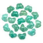 Load image into Gallery viewer, Natural Amazonite Butterfly Shape Beads, AAA Amazonite Gemstone Carved Butterfly Briolettes, 13 MM Loose Wholesale Beads, Butterfly Charms