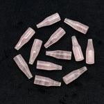 Load image into Gallery viewer, Tiny Natural Rose Quartz Bottle Carving, Bottle Shape Carved Gemstone, Jewelry Making Charms, 7X21 MM Chakra Healing Gemstone Beads