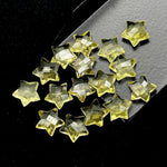 Load image into Gallery viewer, Natural Lemon Quartz Star Shape Briolettes, AAA Clear Quartz Faceted Star Beads, Wholesale Loose Beads for Jewelry, 12 MM, Star Crystals